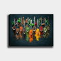 Wallity Lienzo Decorativo Multicolor 50 x 70 cm
